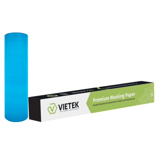 Blue Poly-Coated Masking Paper