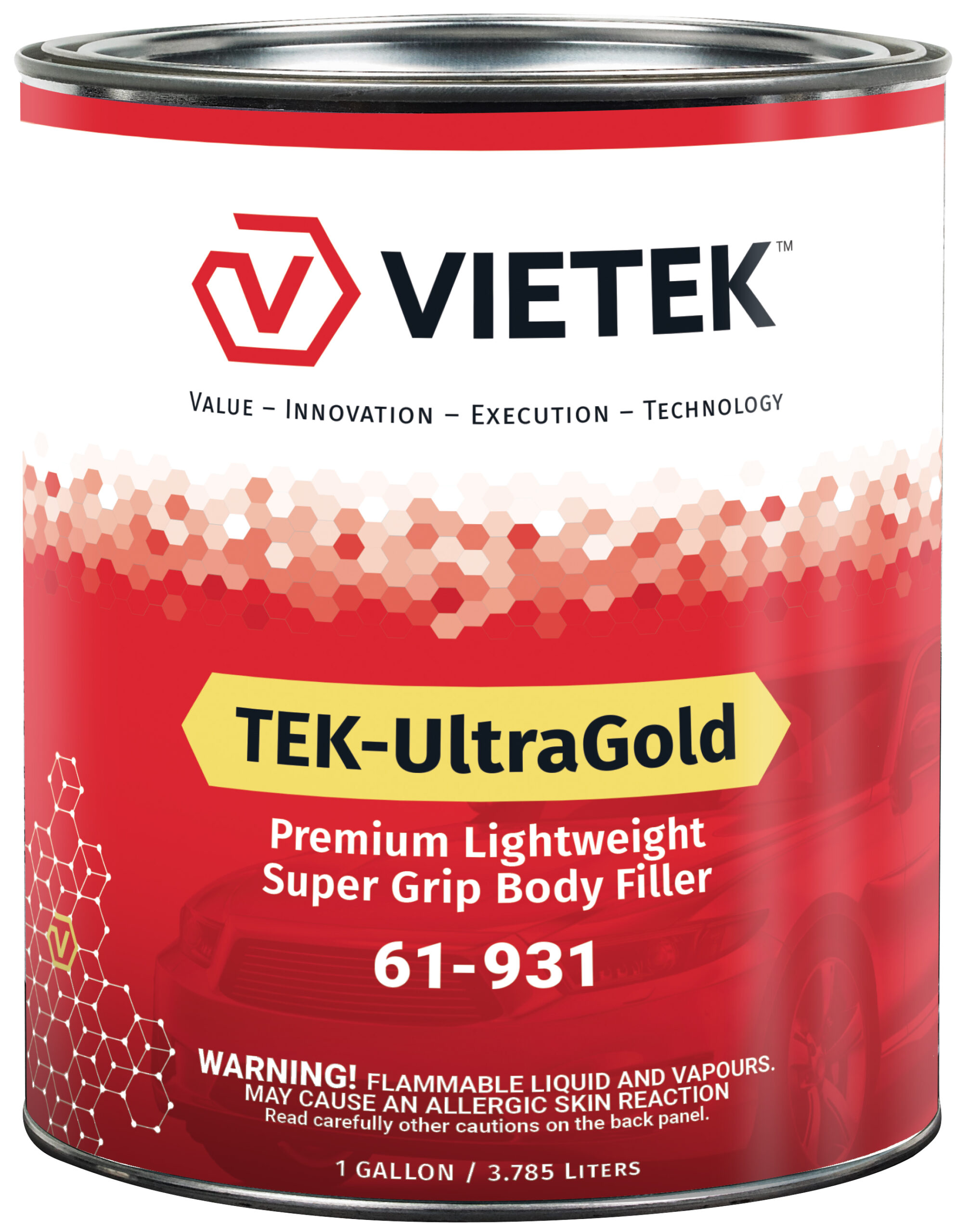 Lightweight body filler